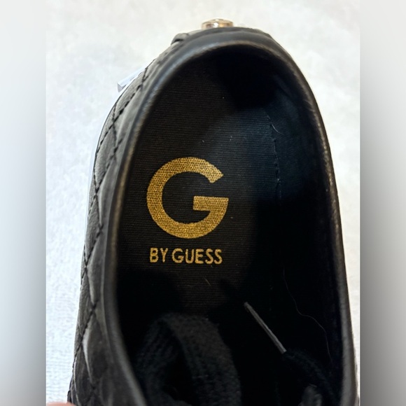 G by Guess Womens Backer2 Low Top Lace Up Black Fashion Sneakers Size 6.5M - Picture 5 of 7